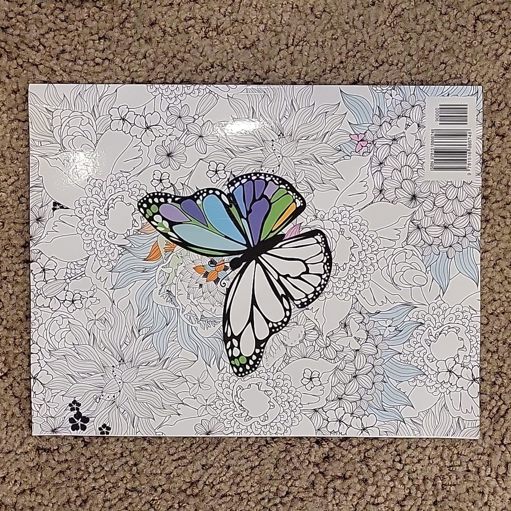 NEW Adult Coloring/Sticker Set - Picture 10 of 15